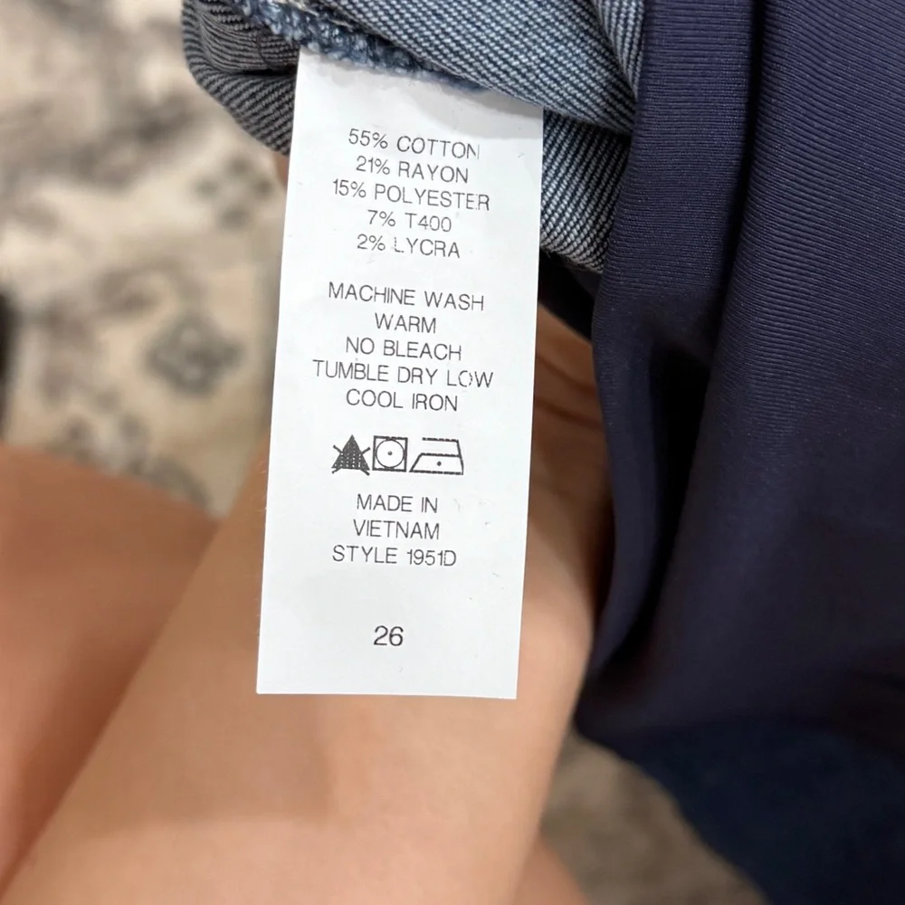 Pinkblush Dark Blue Maternity Jeans - Picture 4 of 5